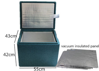 Kasten PPE-Material des Vakuumisolierungs-Platten-Leck-Beweis-15mm medizinisches kühles