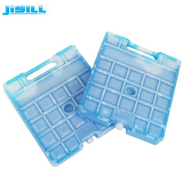HDPE große wiederverwendbare kühlere Eisbeutel-blaue Gel-Eis-Block-Nahrung mit Griff