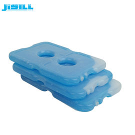Gefrierschrank verpackt für Kühlvorrichtungen/transparente weiße Plastikeisbeutel mit blauer Flüssigkeit 200ml