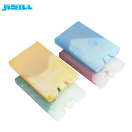 Dauerhafte Plastikgefrierschrank-Sätze für Kühlvorrichtungen, BPA geben bunte Gel-Eisbeutel für thermische Tasche frei