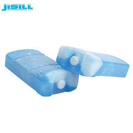 Dauerhafte kleine wiederverwendbare Gel-PlastikEisbeutel für Tiefkühlkost-Blau-Farbe