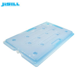Wiederverwendbare blaue HDPE-Eisblöcke 3500 g Gewicht für Tiefkühlkost