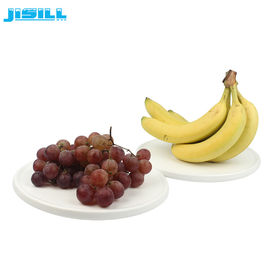 Runder abkühlender Gel-kalter Platten-Gefrierschrank für die Frucht und Nahrung frisch, Inhalt 860ml