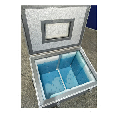 Große 95L Isolierungs-Eis-Kasten-Kühlvorrichtung des Plastik/PU für Eiscreme-Speicher