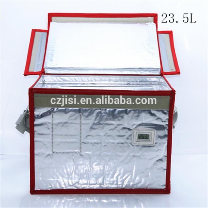 Niedrigtemperatursteuermedizinische Kühlraumkühlvorrichtungskästen mit vips und Eisziegelstein nach innen