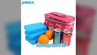 600 ml Eisbeutel halten Lebensmittel bei 0–8 °C kalt
