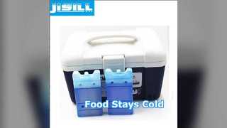 Wiederverwendbare Kühlakkus halten Lebensmittel länger frisch