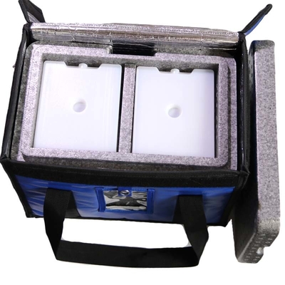 Mobiler leichter Impfblut-medizinischer kühler Kasten-dauerhafter tragbarer Kühlvorrichtungs-Kasten mit Eisbeutel
