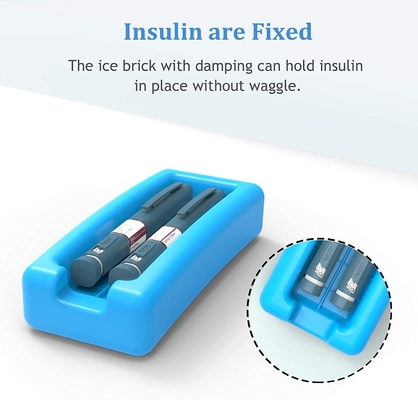 Reisekühler-Schutzhülle, Kühltasche, PCM-Eisbeutel, hält Insulin aktiv