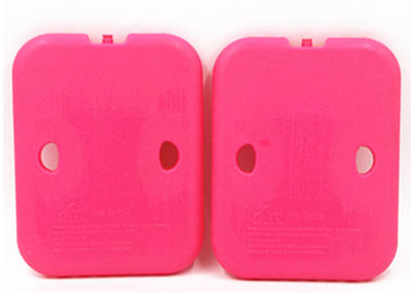Blaue mittlere Kühlvorrichtungs-Eis-Block-einfrierbare Gel-Kaltverpackungen hartes Shell BPA geben frei