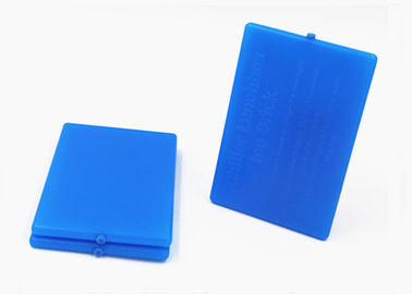 MSDS genehmigter wiederverwendbarer blauer Eis-Kühlvorrichtungs-Satz-Gel-Gefrierschrank-Satz nicht giftig