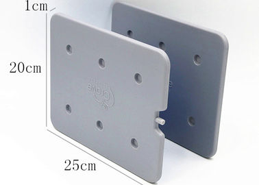 Hocheffiziente Eutektische Kühlplatten Medizinische Kühlpackungen 25 X 20 X 1 cm für Tiefkühlprodukte