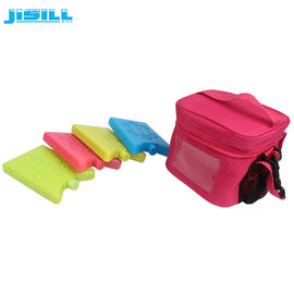Lebensmittelqualität HDPE Kunststoff 15*10*2 CM Mini-Eispackungen Gefrierpackungen FDA SGS-Zertifikat für gefrorene Lebensmittel