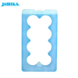 Plastik-spezielle Form-kundenspezifische Gel-Eis-Kühlvorrichtungs-Ziegelsteine für Getränkekälte