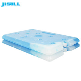 Blaue PCM Kühlmittel Flach HDPE Große Kühl-Eis-Packs ungiftig - 25 Grad für gefrorene Lebensmittel