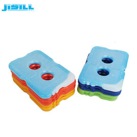 200 g Mini-Lunch-Eis-Packs / Cool Cooler Slim Gel-Eis-Pack mit gedrucktem Logo für gefrorene Lebensmittel