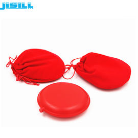 Rote pp. wiederverwendbare heiße Kaltverpackung der Hochleistungs-mit kundenspezifischer Eitelkeits-Tasche
