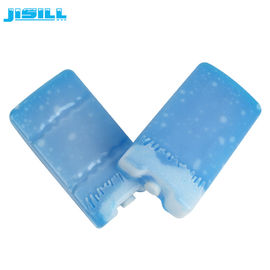 Dauerhafte kleine wiederverwendbare Gel-PlastikEisbeutel für Tiefkühlkost-Blau-Farbe