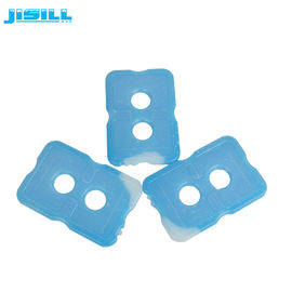 Soem-/ODM-Gefrierschrank-Kühlpackungen transparentes Weiß mit blauen flüssigen Eisbeuteln