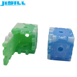 W-Puzzlespiel-Eis-Kühlvorrichtungs-Ziegelstein-Avirulent Fadheit PCM innerhalb des Materials für Tiefkühlkost-Getränke