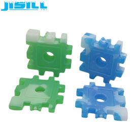 W-Puzzlespiel-Eis-Kühlvorrichtungs-Ziegelstein-Avirulent Fadheit PCM innerhalb des Materials für Tiefkühlkost-Getränke