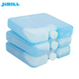 Lebensmittelqualität HDPE + SAP Mini-Eispackungen Eisblock / Eisgel Innenflüssigkeit 10*10*2cm Für Lebensmittel gefroren