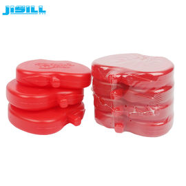 Roter wiederverwendbarer Mini Ice Packs MSDS genehmigen für Kinderkühltasche-Tiefkühlkost