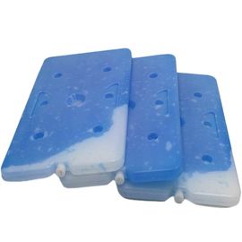 Niedrige Temperatur-Eis-Kühlvorrichtungs-Plastikziegelstein/blaue Gefrierschrank-Kaltverpackungen