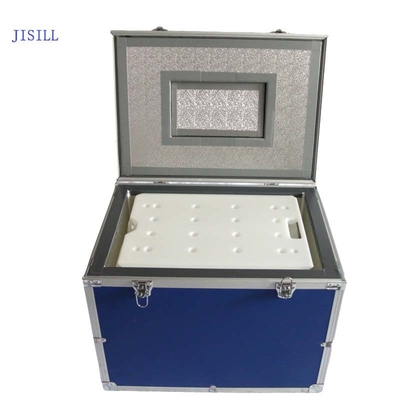 Isolierungs-kampierender Eiscreme-medizinischer kühler Kasten mit -22 C niedrige Temperatur-Eis-Ziegelstein