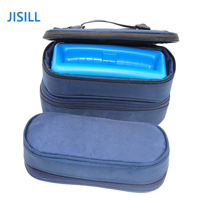 Tragbares Insulin-medizinischer Eis-Kasten mit den kundengerechten Temperaturen einfach zu säubern